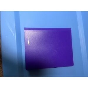 Purple Binder for  Card Collections with Sleeves Organizer Scrapbook‎